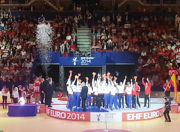 seleccion nacional española de balonmano femenino - europeo 2014